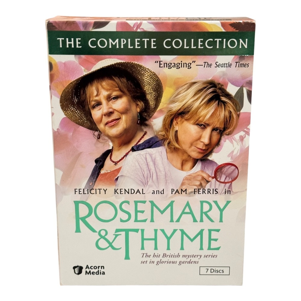Rosemary & Thyme the Complete Series Collection DVD 1-3 Seasons 1 2‎ 3 (7 Disc)